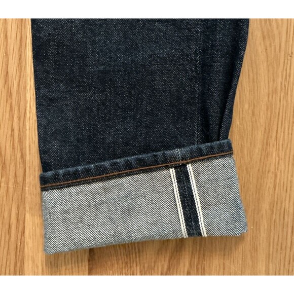 The Unbranded Brand UB401 Tight‎ Fit 14.5oz Indigo Selvedge Jeans Size 32 - Picture 7 of 11